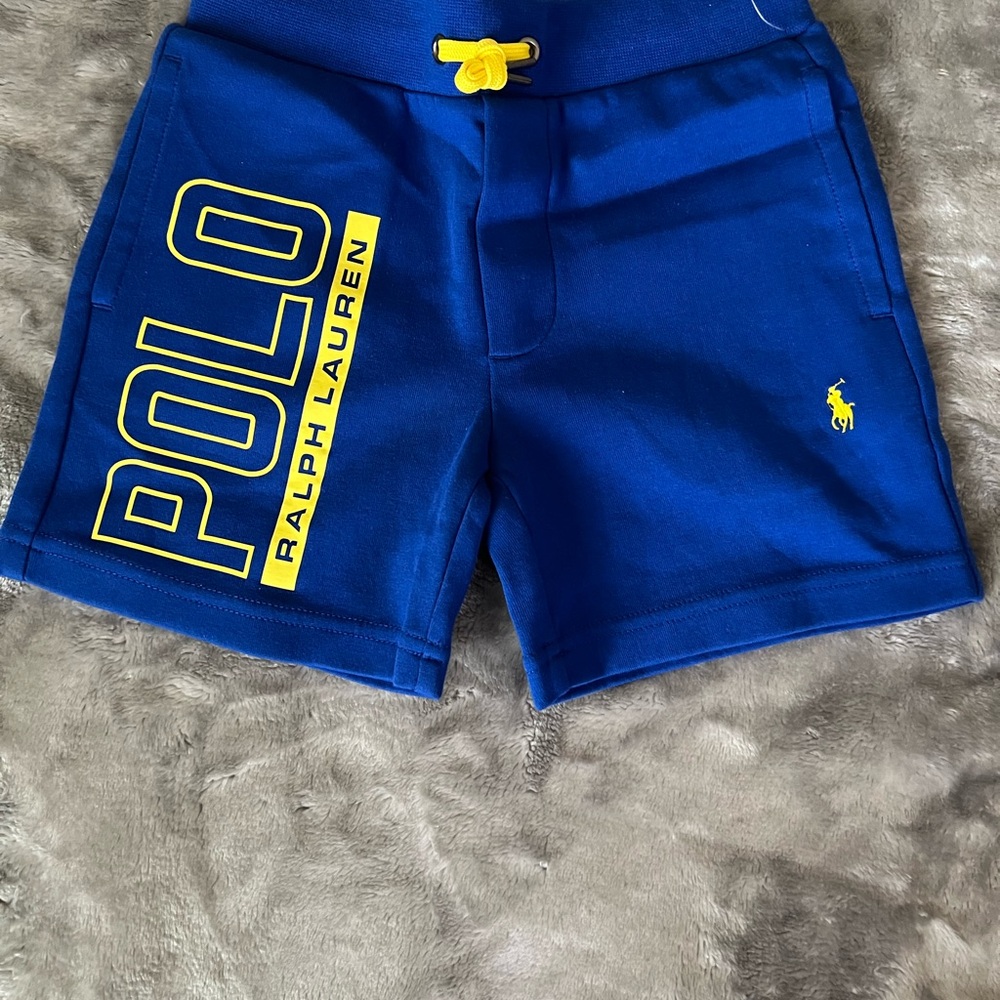 Polo by Ralph Lauren Boys' Royal Blue Logo Shorts